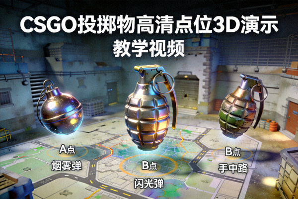CSGO投掷物高清点位3D演示视频封面